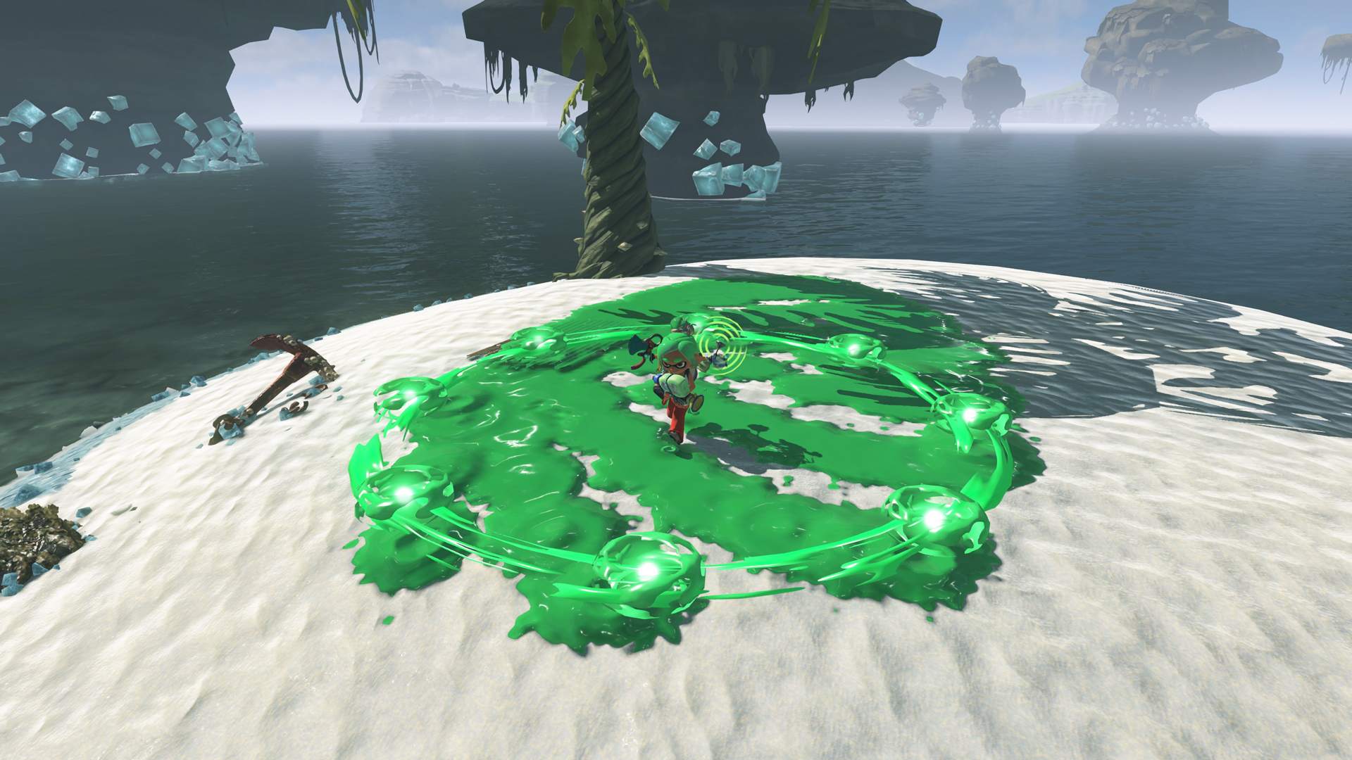 Splatoon Raiders mission gameplay screenshot